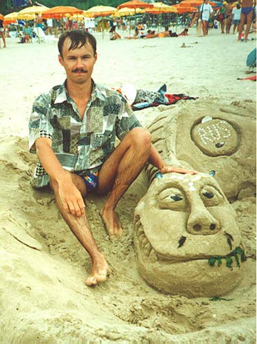 One head(russian?) sand dragon and one man pic