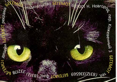 Cat Begemot - one eyes only