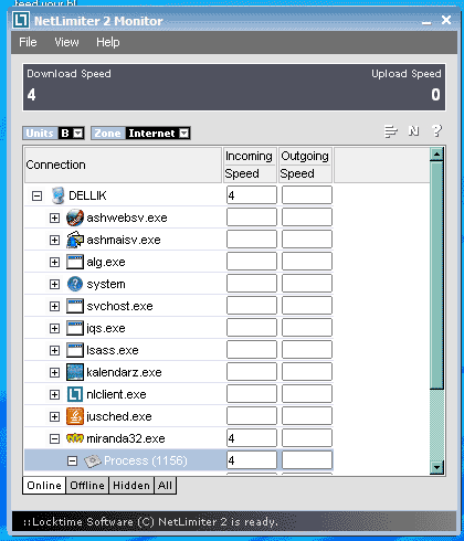 NetLimiter Monitor -  2